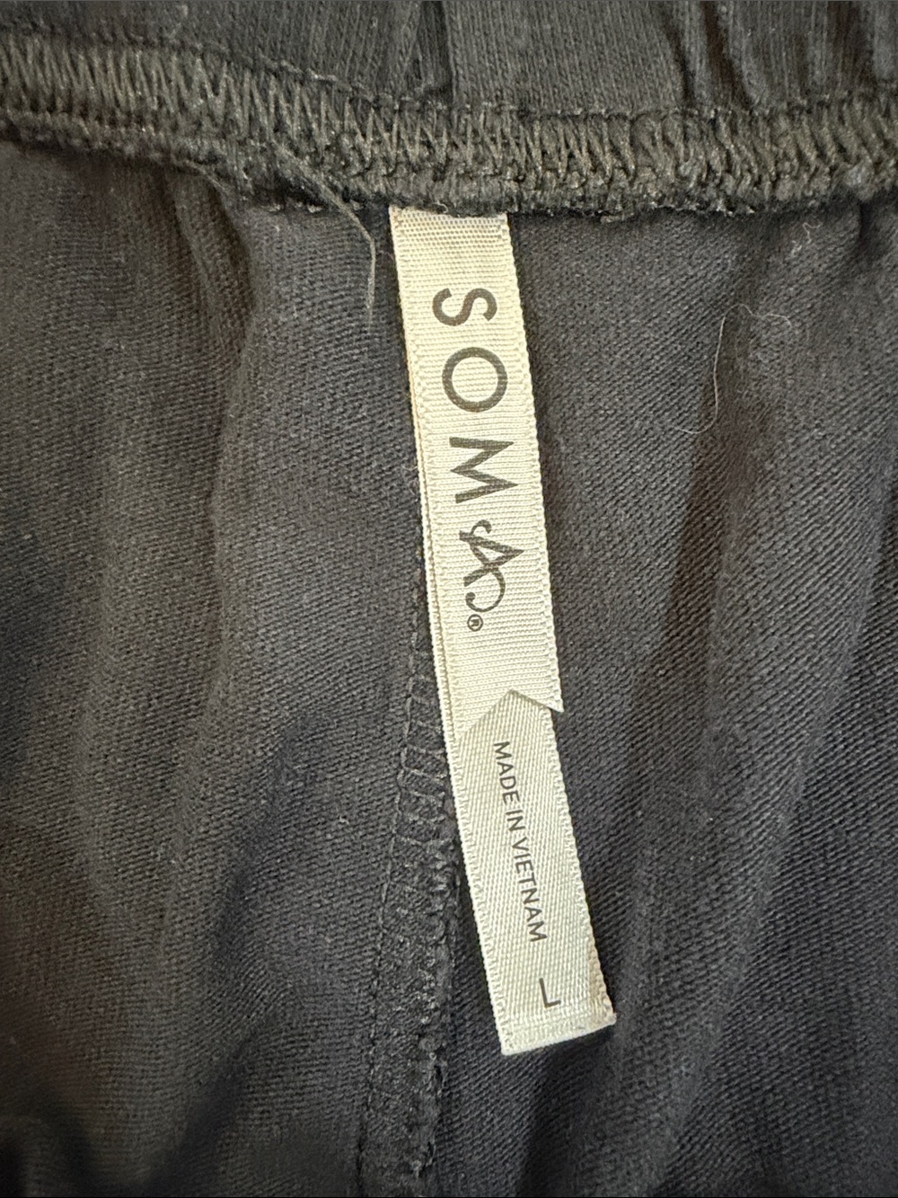 Soma Black Wide-Leg women’s lounge pants - Picture 3 of 15